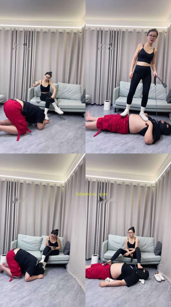 【吴恩】小白鞋白袜踩/鞭打/踢裆/超臭原味气味辱