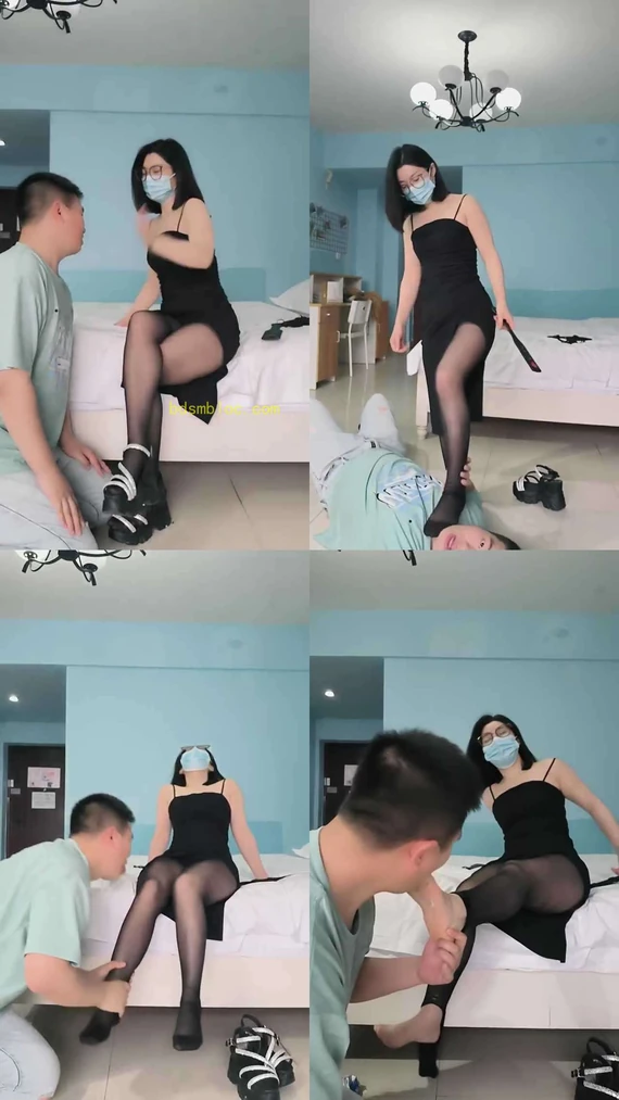 【重庆男神】麻辣女教师上课-抽耳光打手心/鞭打胯下辱/喂酸奶