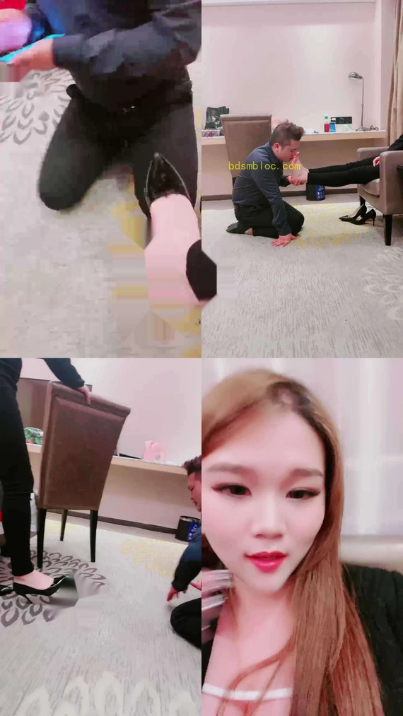【甜心教主】公司女职员诱惑老板做狗