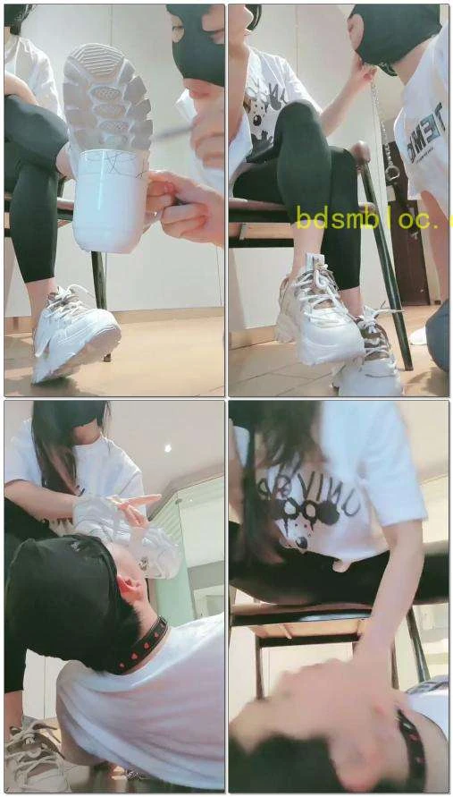 【妮蔻】贱男来当鞋垫喝刷鞋水