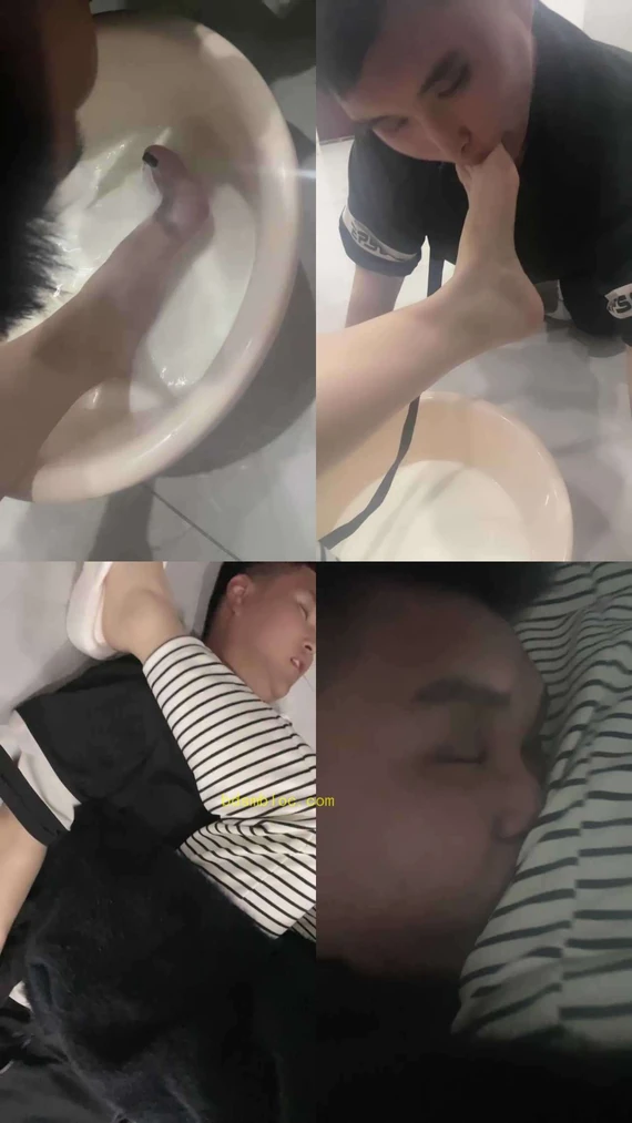 【馨馨S】喝洗脚水圣水/全体重踩踏