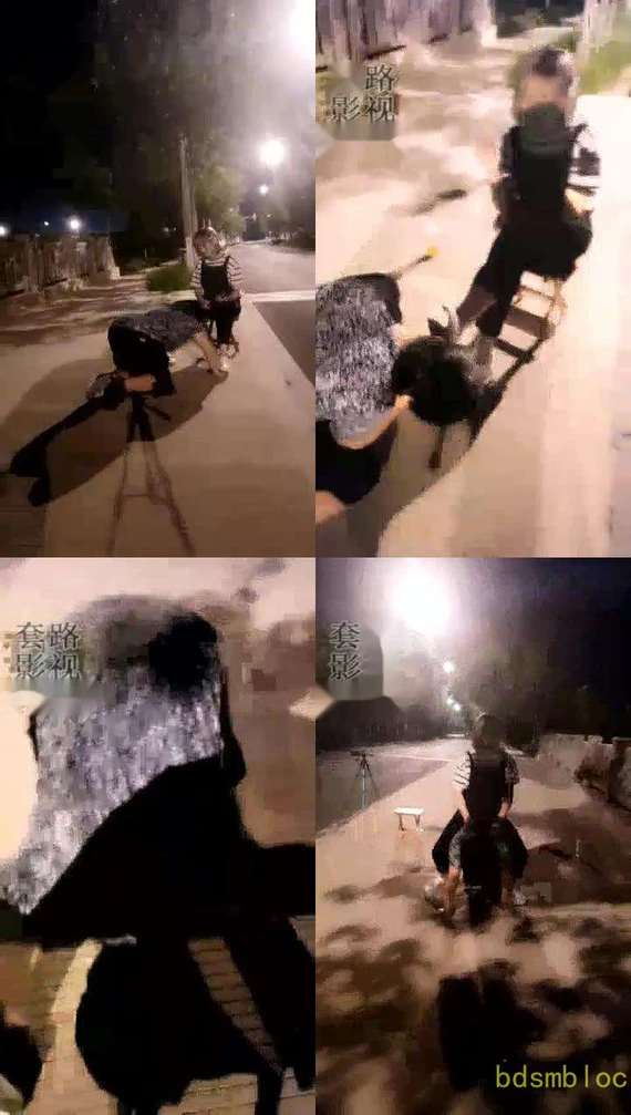 【00后冰冰女王】户外__清脆耳光口水舔鞋钻跨骑马