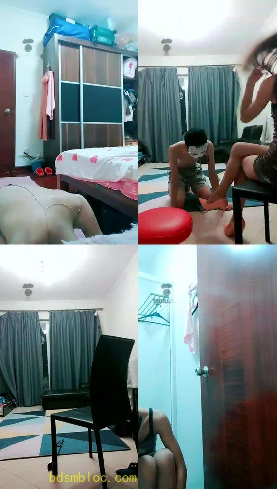 【广州佩偲女王】舔脚 坐脸窒息 滴蜡圣水