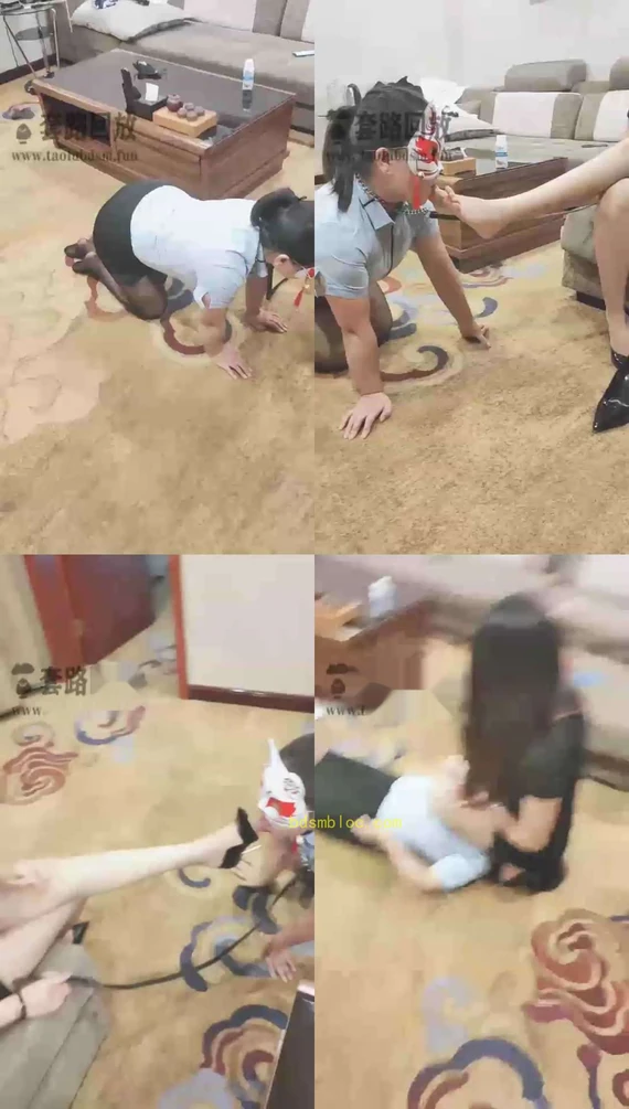 【胭脂泪痕M】给漂亮主人舔脚