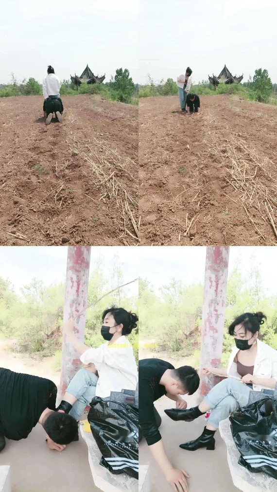 【珍惜女王】野外骑马，调教