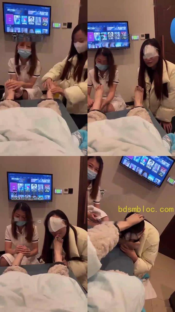 【橘子没熟】回归足浴店里调教女奴