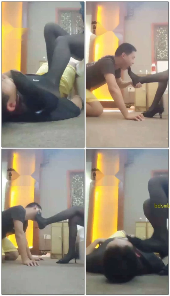【Nothing】按摩店技师玩弄疯狂踩踏洁理鞋底