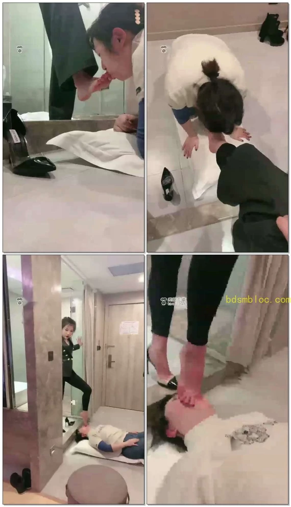 【歌迪丝】深喉母狗三婶，爽