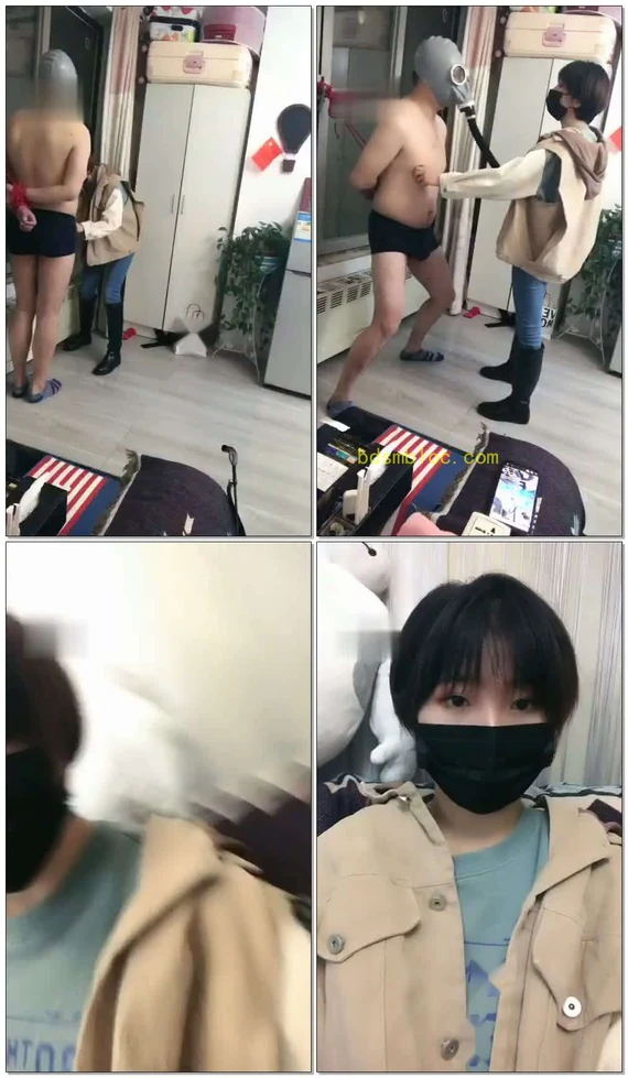 【美离子】窒息面罩调狗