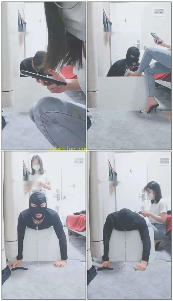 【灵竹】被主人强制恋足和射射（二）