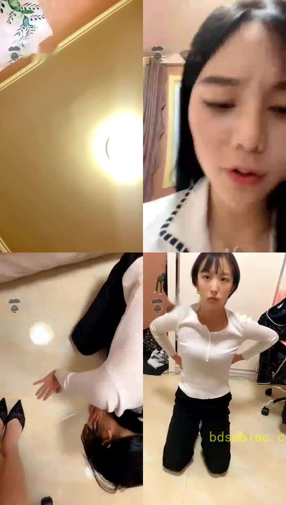 【司野S】女奴现场教学素人舔脚，奴教奴