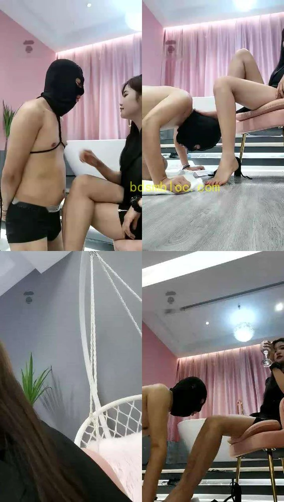 【夏馨S】耳光 踩踏 虐乳 舔脚  官方已删