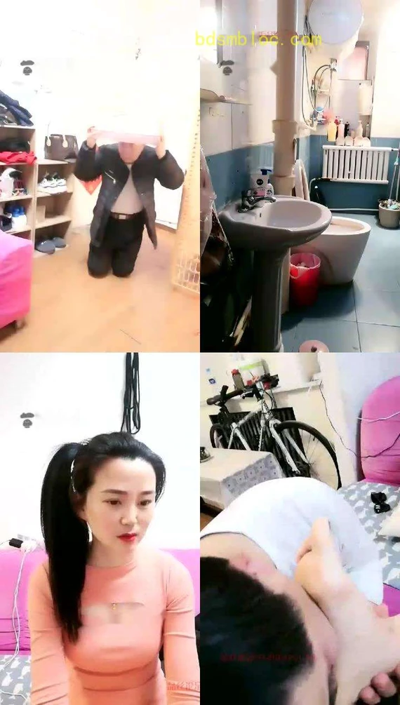 【十言S】脚下一天废物调教【续】舔裸足，棉袜泡茶用嘴洗