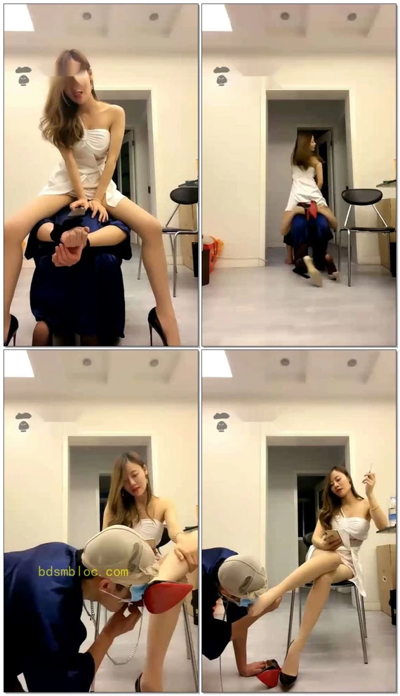 【一嬛女皇S】TJ惹主人生气的后果，不扛揍的畜生还敢惹我生气