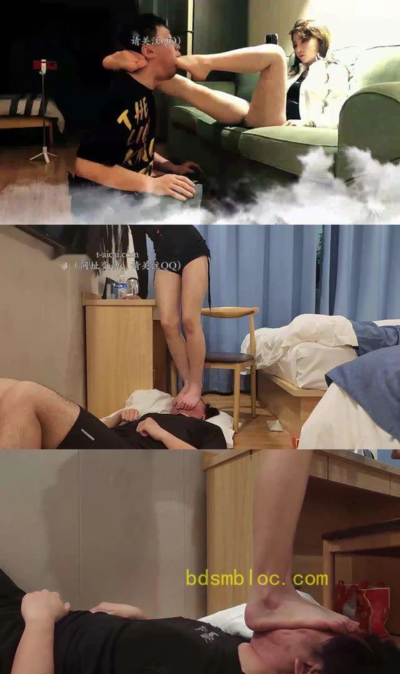 【嘉妮】脆响脚耳光极致深喉全体重踩脸