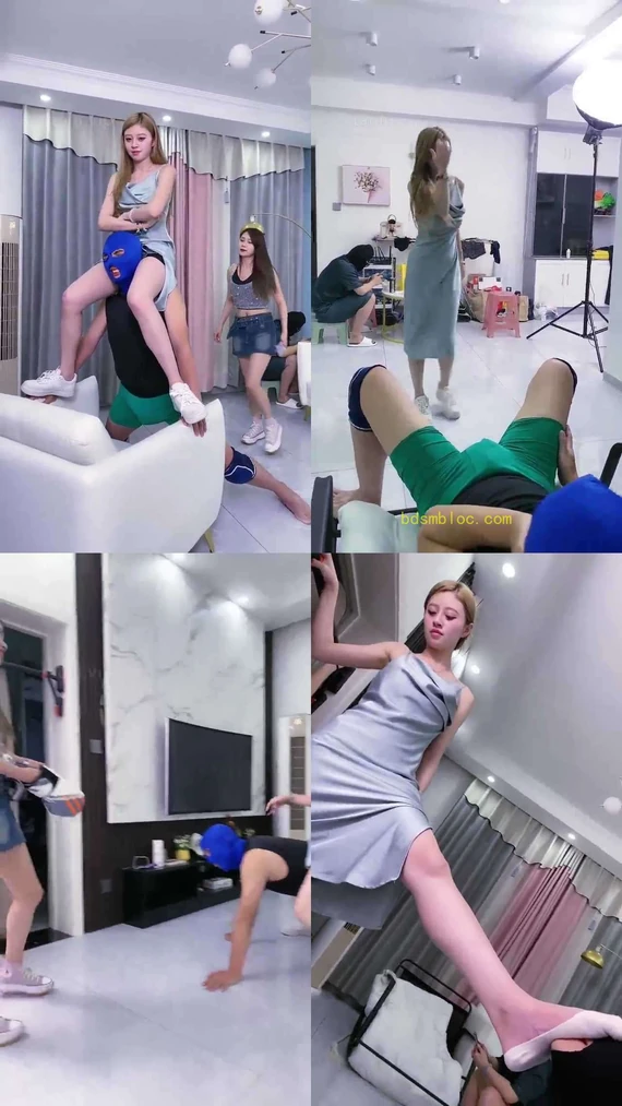 【麋鹿银儿】允儿 美脚踢蛋 舔脚 深喉
