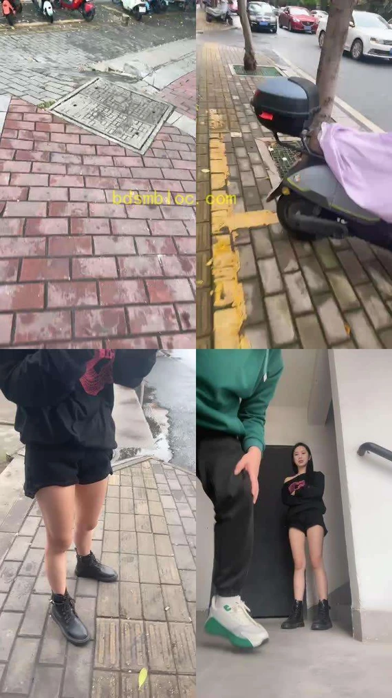 【素人挖掘机】户外随机开发楼道调