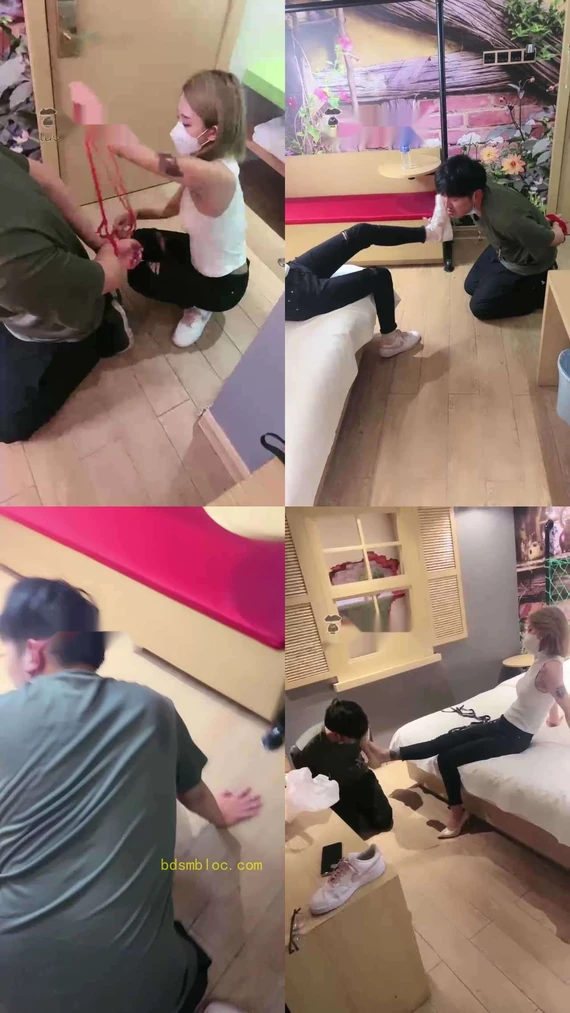 【秋秋】精神小妹反绑狠虐