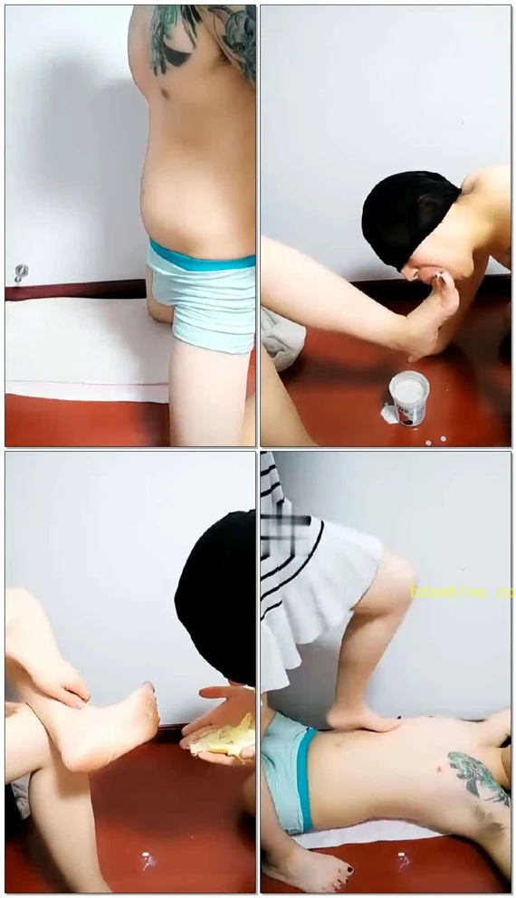 【妍妍】踩踏深喉脚喂