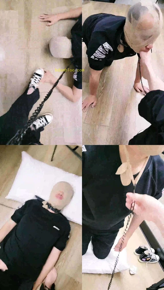 【90喵女王】帆布鞋踩踏/舔超脏鞋底/叼棉袜/喂圣水