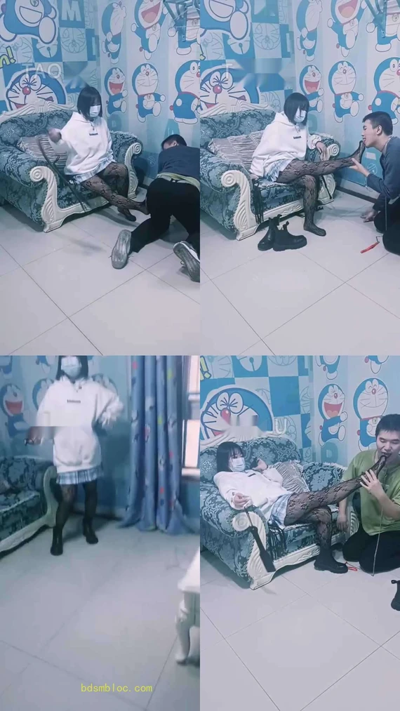 【开发素人】极品美女小刘暴力tj男神