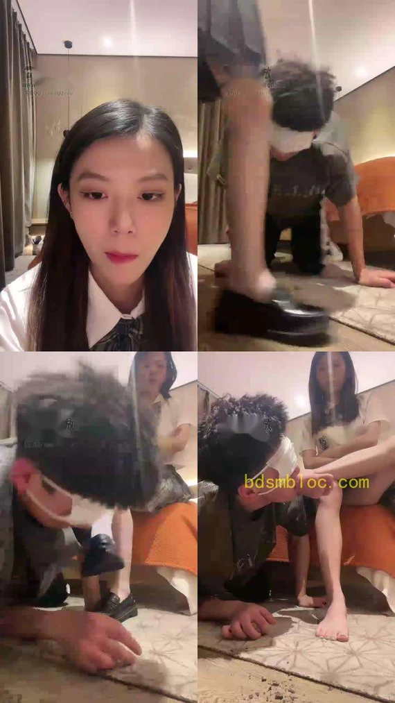 【樱木花椒】JK调教185体育生，全体重踩脸窒息