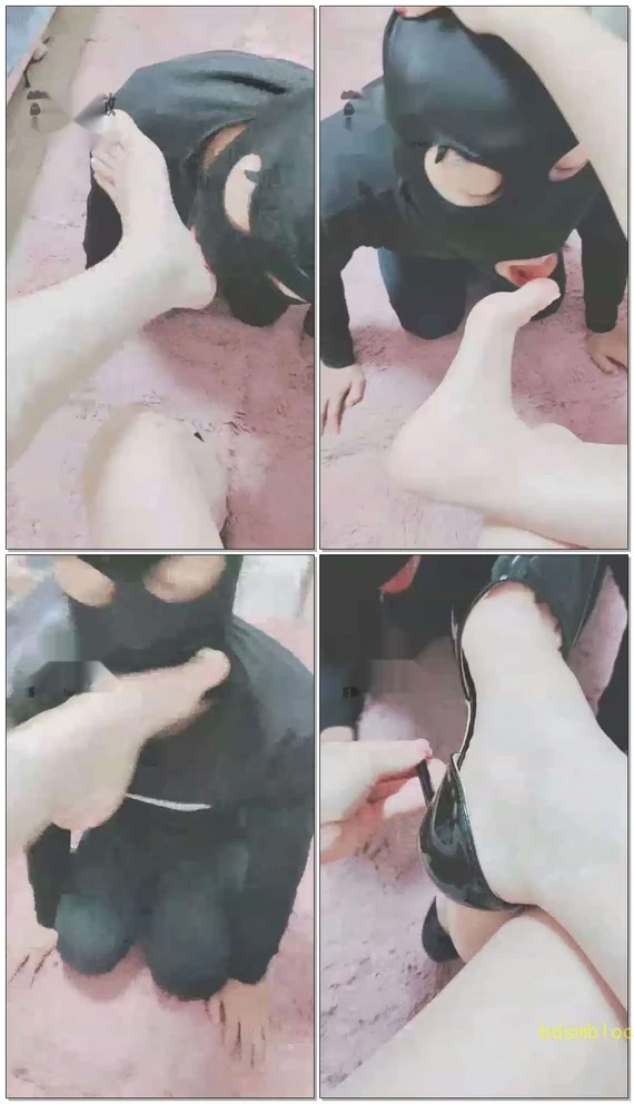 【晨希S】吃脚皮，舔脚舔鞋