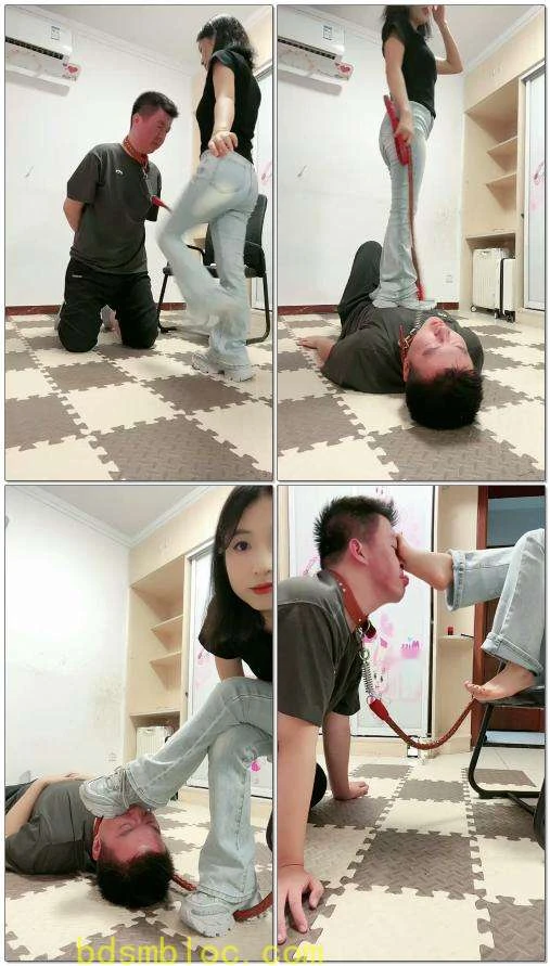 【海绵大大】TJ训练大学狗高处跳踩狗肚子爆踹狗头踢裆