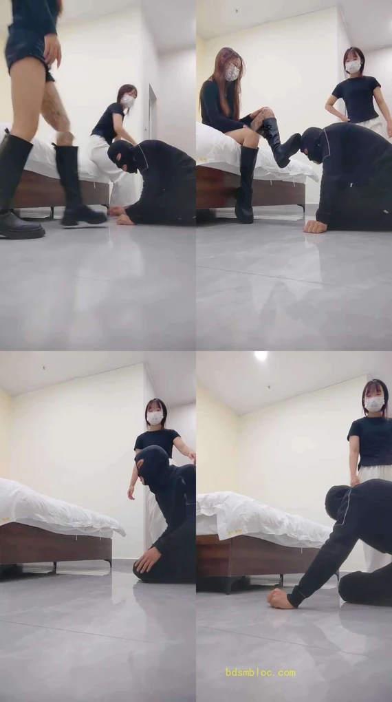 【女生也能很暴力】双S-纹身小妹暴力虐打