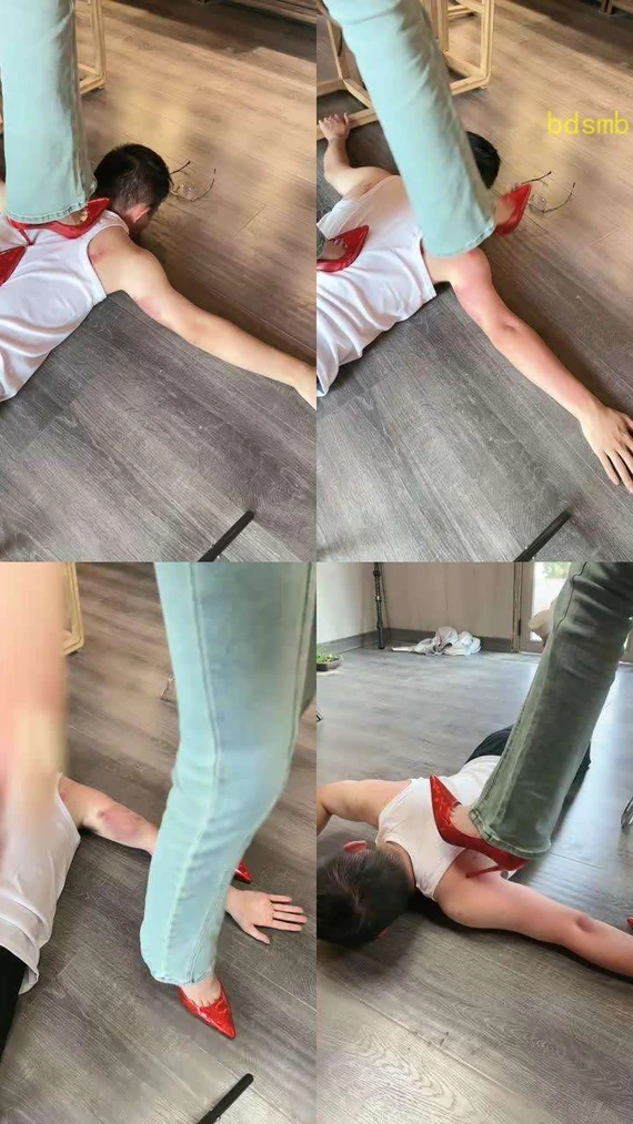 【沅芷大人】超强细高跟踩狗手臂