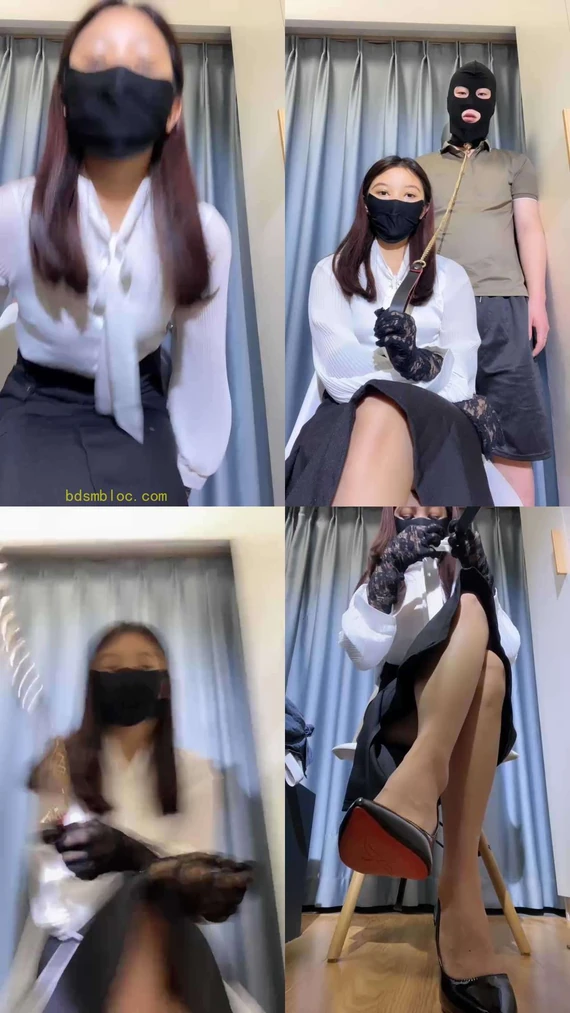 【鱼鹿鹿】牵狗配合直播