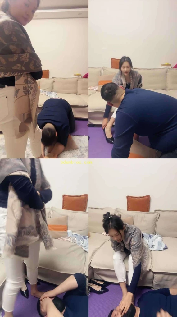 【埋汰】臭脚捂脸/高跟踩踏/胯下腿夹