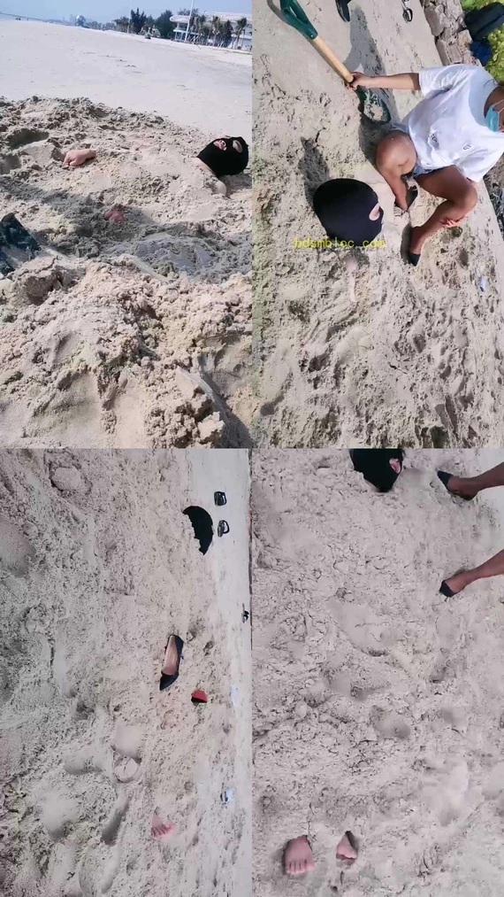 【妲己】沙滩活埋狗奴