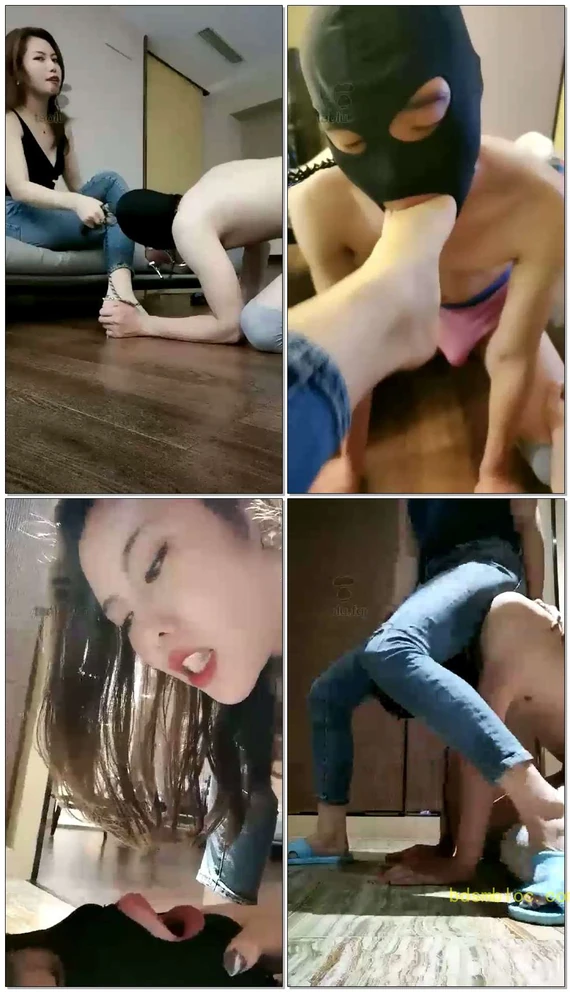 【琴魔S】恋臀的小奴，口鼻一直顶屁股，语言羞辱