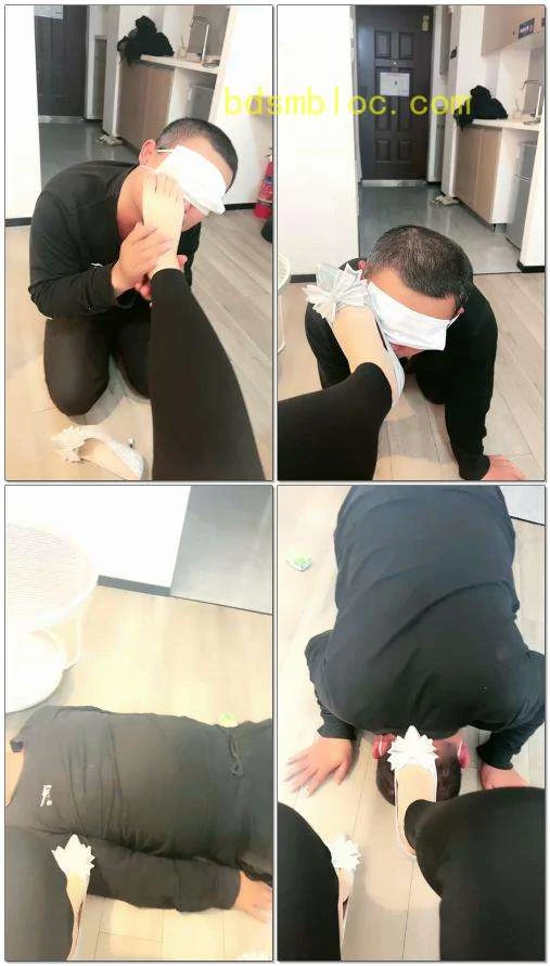 【悠米s】羞辱足喂食耳光