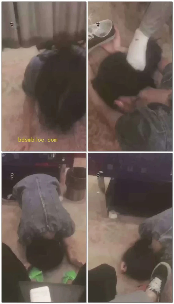【女妹安小可】四个刚认识的小姐姐来找我玩，女M女奴耳光骑马口水清理鞋底（官方已删）