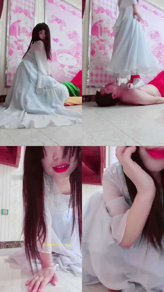 【兔粉粉】坐脸/全体重踩/虐乳