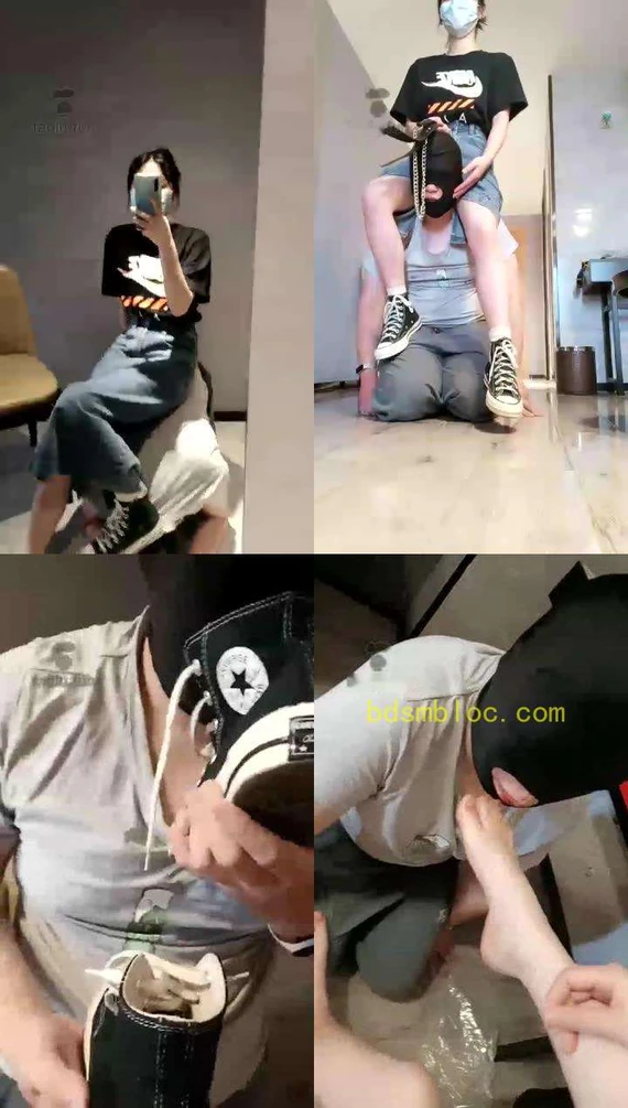 【哈宝s】帆布鞋轻度调教狗狗