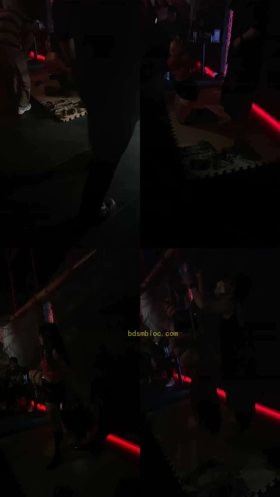 【伊晨】SM主题酒吧聚会-观看捆绑秀-滴蜡