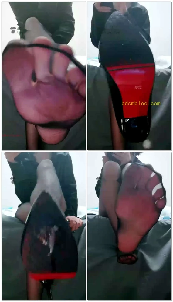 【莉亚S】超薄黑丝意外的红绿灯