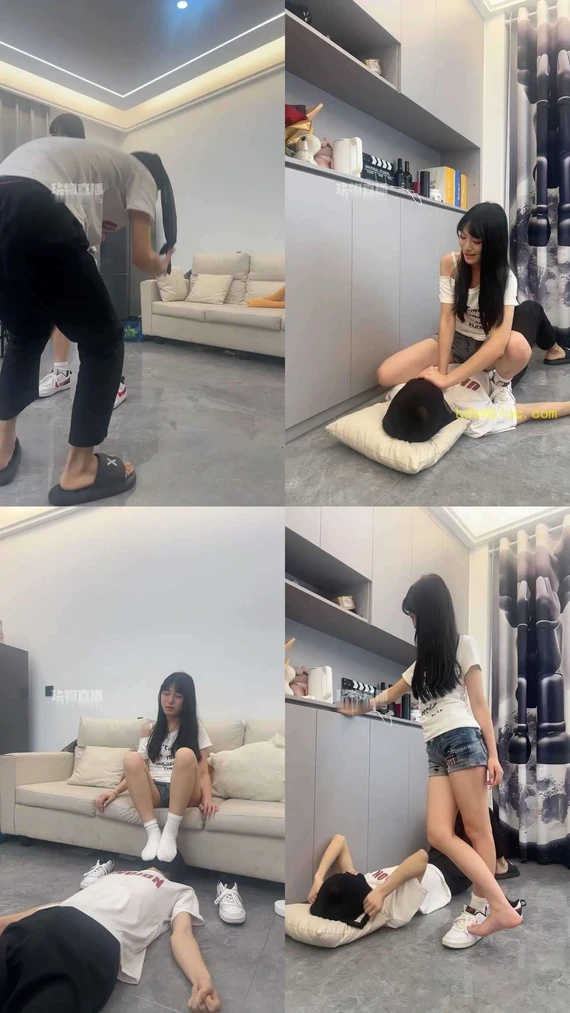 【白鹭】踢裆踩踏窒息