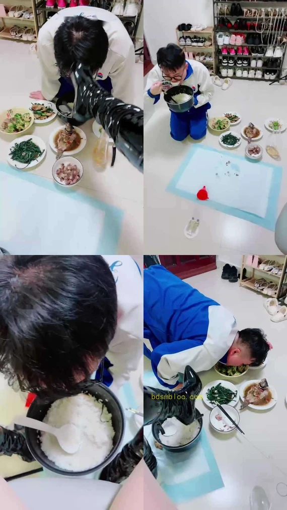 【甜心教主】吃不完圣水浓痰泡饭就挨打