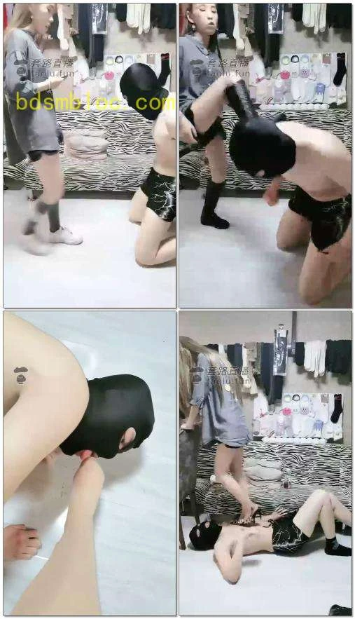 【傲柔S】狠辣女孩的家奴不好当，重踢裆耳光踢踹