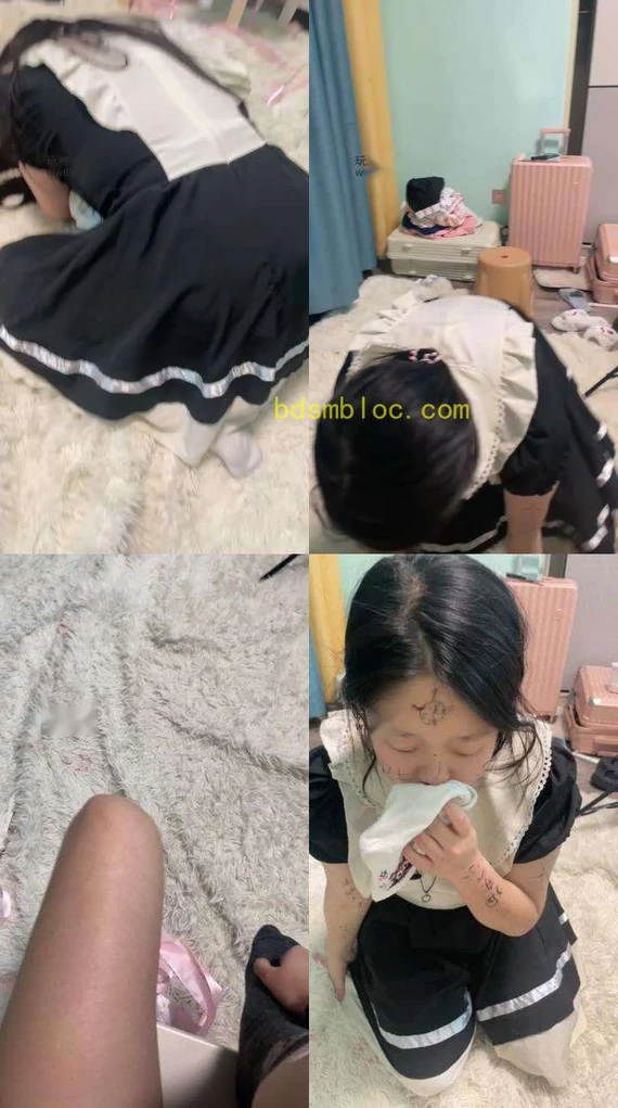 【白兔】喜欢棉袜的闺蜜犬