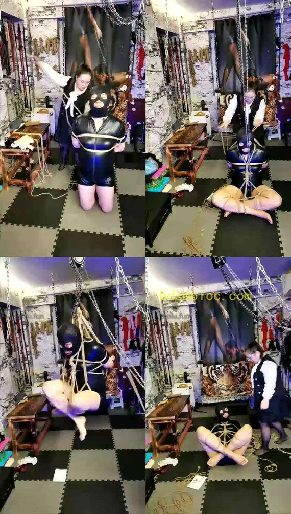 【绳师胖天使暗夜】悬吊，镍铸囚禁