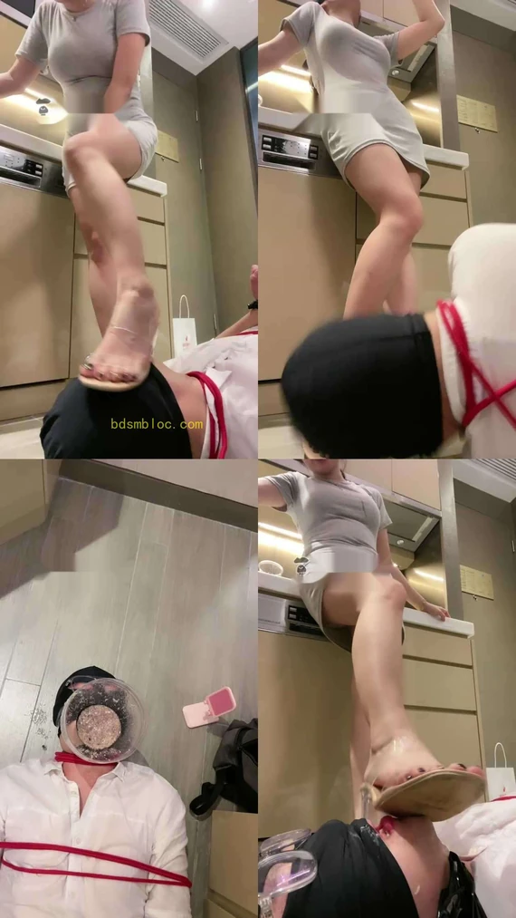 【悠悠大魔王】强制浓痰鼻涕鞋底清理