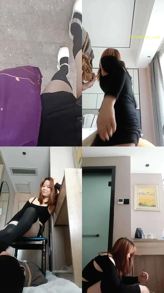 【长沙桃子】捆绑强制踩虐贱奴