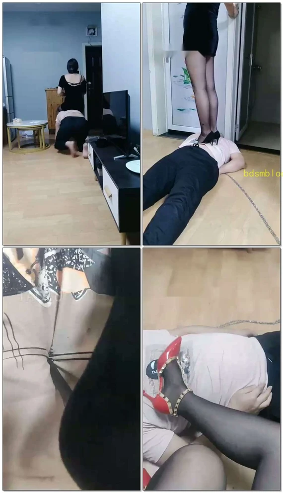 【仙儿女王】踩踏，骑马