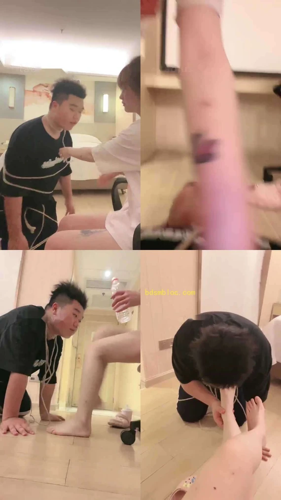 【香芋朱朱】打的手都痛了 男奴被踹的呼吸不上来