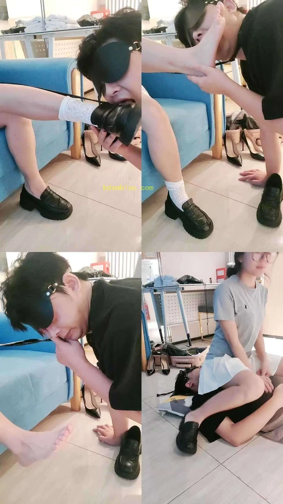 【蓝蓝大s】清理脏鞋原味jio/坐脸窒息